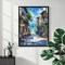 Paint by Numbers for Adult, Scenery Paint by Numbers Kit for Adults Beginners, DIY Acrylic Paint by Number on Canvas for Home Wall Art Decor
